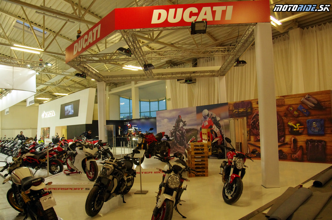 Ducati - Výstava Motocykel 2017 - 106 fotiek ešte pred otvorením