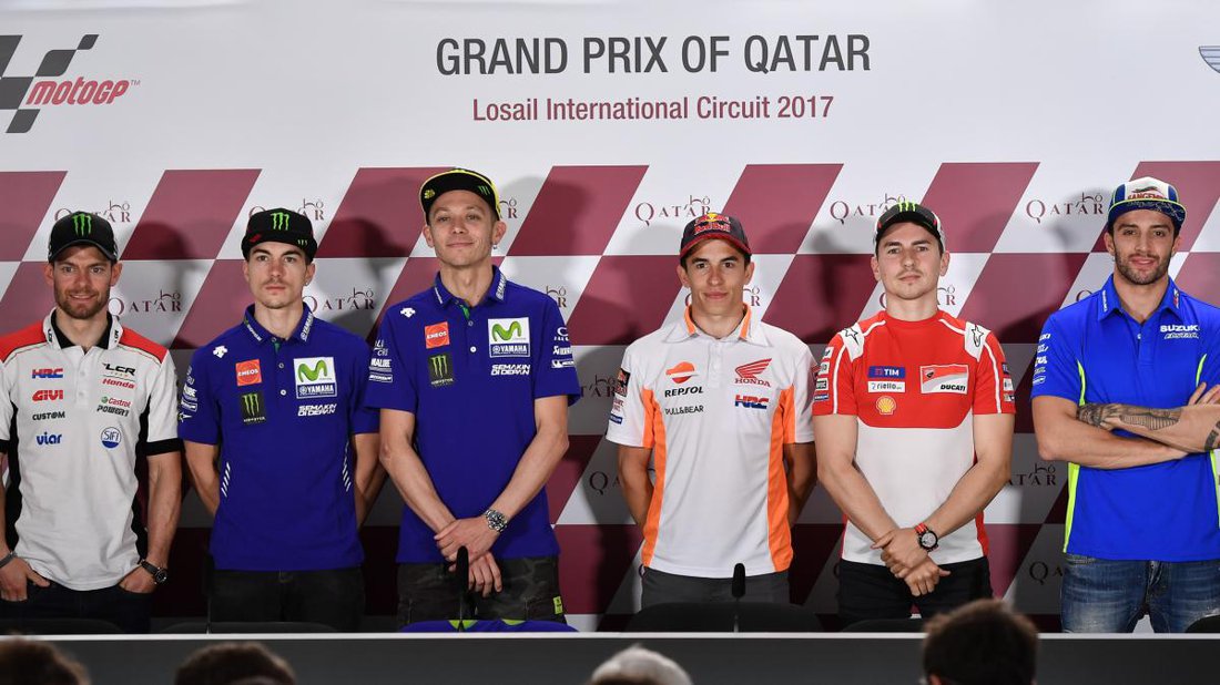 Tlačovka - MotoGP Katar 2017