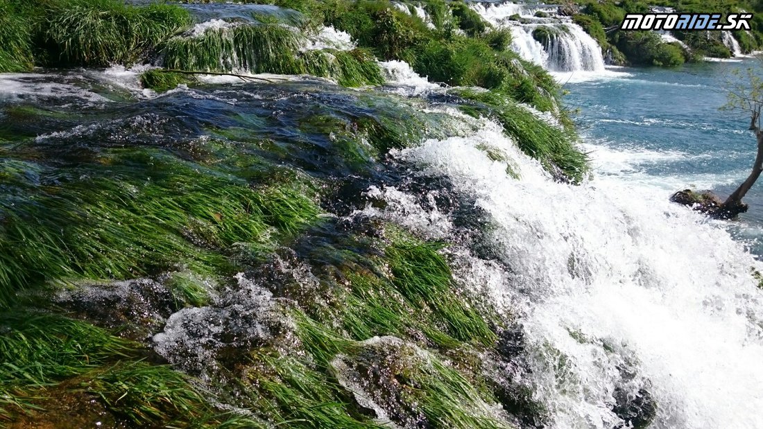 Vodopád na rieke Zrmanja - V okolí Zadaru testujeme erkové KTM 1090 a 1290 adventúry