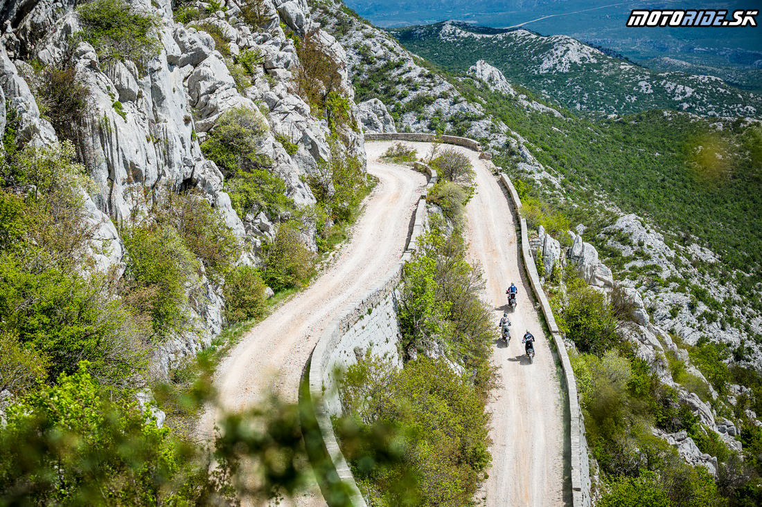 KTM 1090 a 1290 Adventure R 2017 - Balkánska testovačka, Chorvátsko