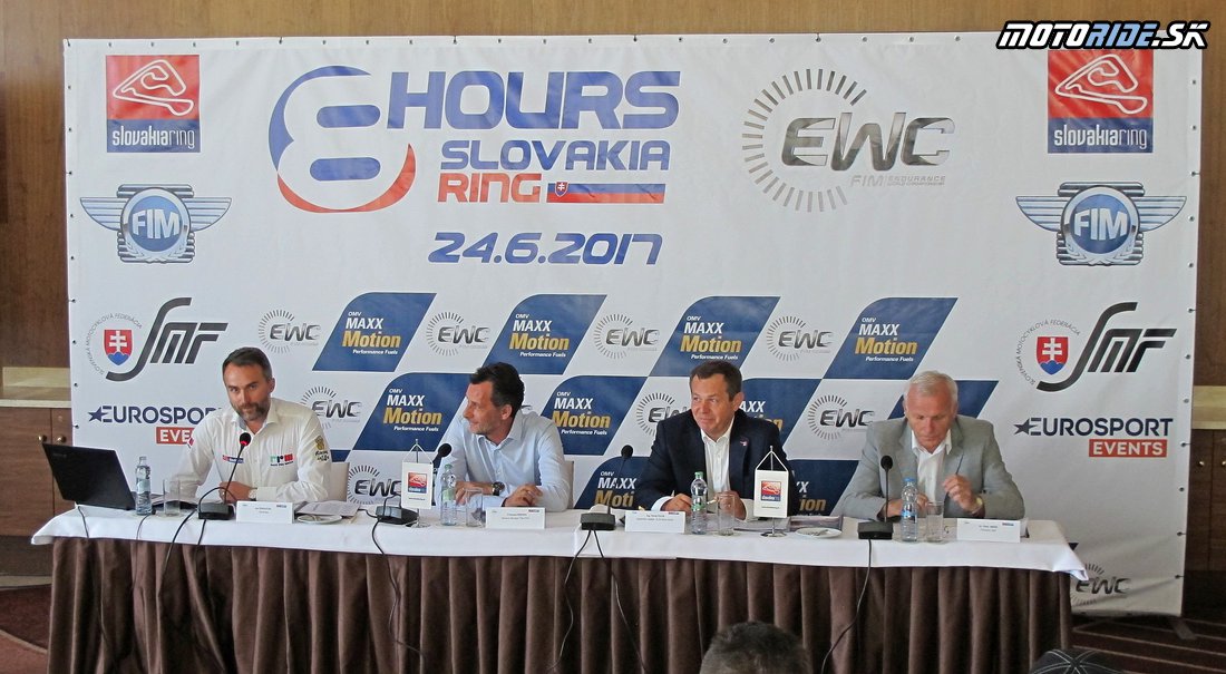 Pozvánka: majstrovstvá sveta vo vytrvalostných pretekoch motocyklov (EWC) Na Slovakia ringu už tento víkend!