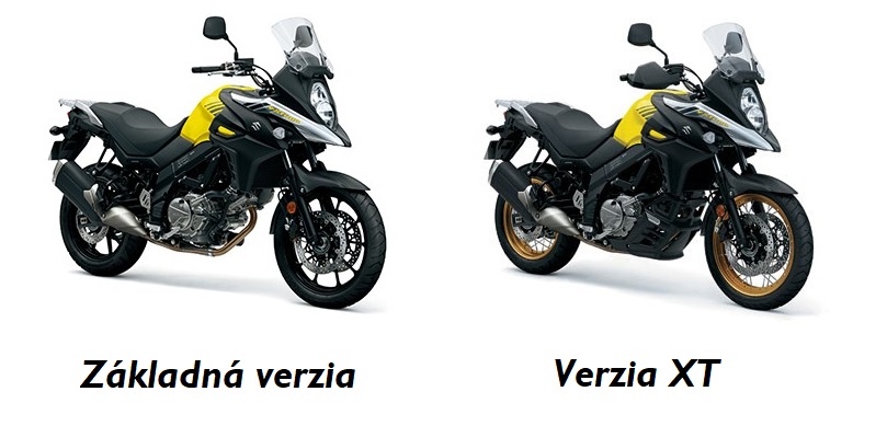 Rozdiely medzi základnou verziou a XT: vypletané kolesá, ochrana motora a chrániče rukovätí