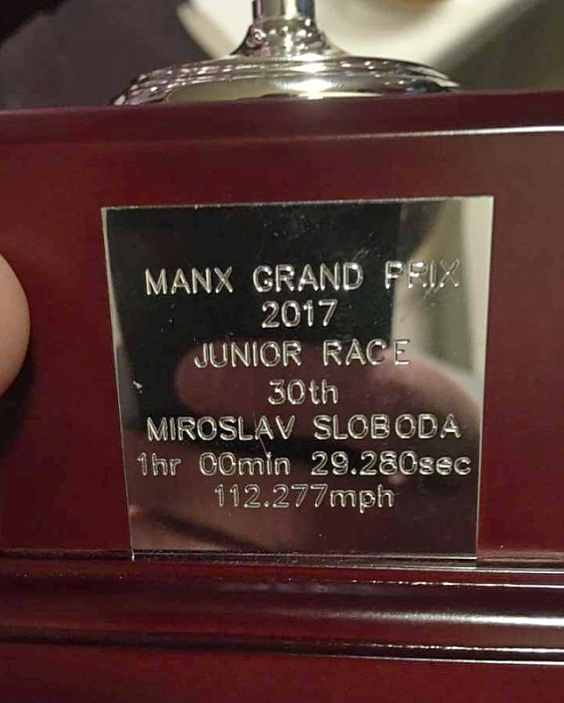 Miro Laki Sloboda na MANX GP 2017
