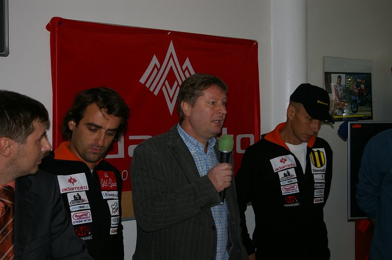 Odovzdávanie Dakarskych KTM, Adamoto, Kosice - Igor Adamčík