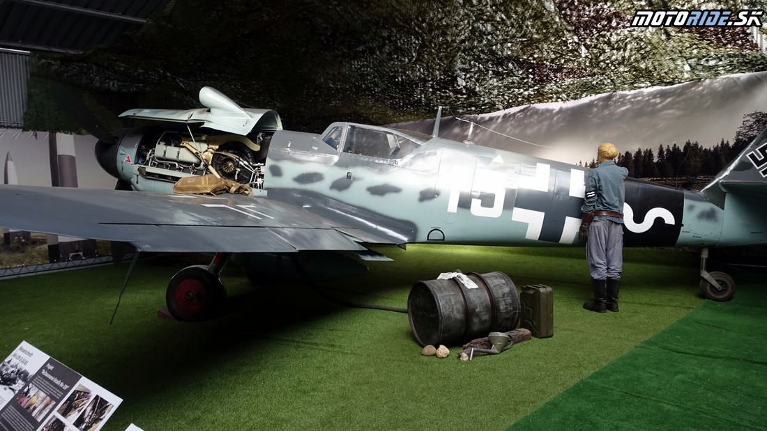 Messerschmitt Me-109 G-14/AS - Múzeum letectva Košice, Slovensko - Bod záujmu - Tip na Výlet