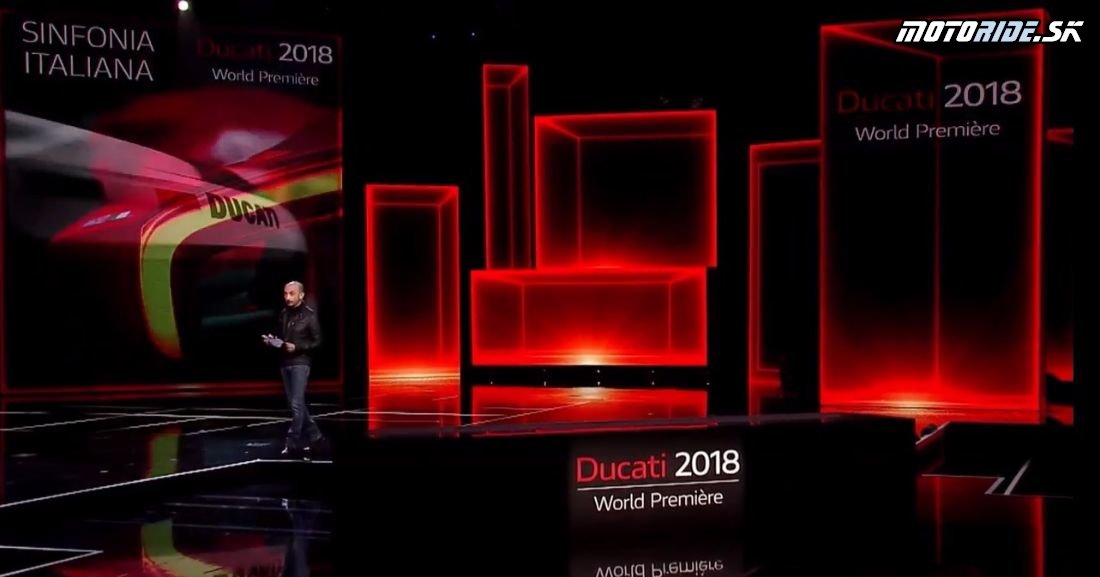 Naživo: Ducati predstavuje modely 2018