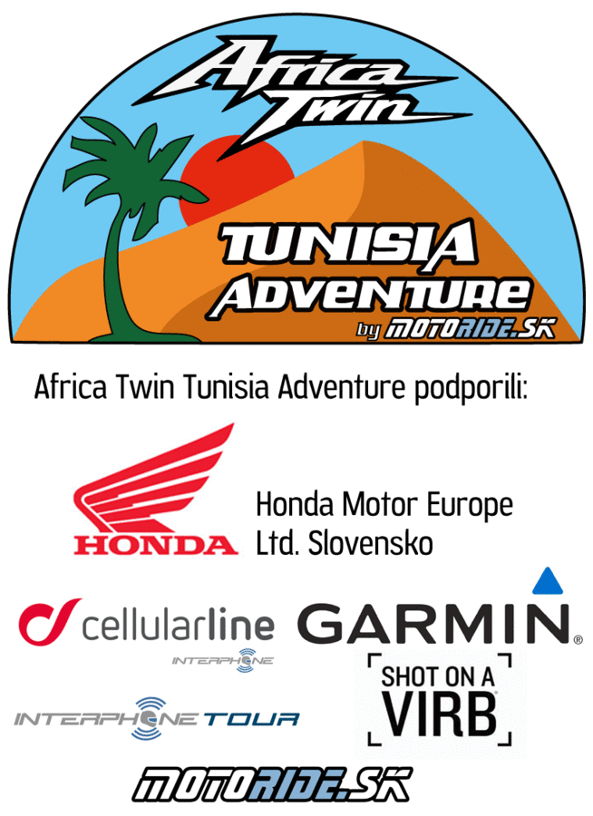 Africa Twin Tunisia Adventure podporili