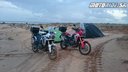 Ksar Hadada (StarWars) a nocľah na pláži pri Djerbe - Naživo: Na Afrikách do Afriky - Africa Twin Tunisia Adventure