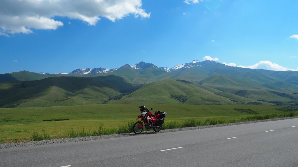 Susamyrská náhorná plošina - Kyrgyzstan