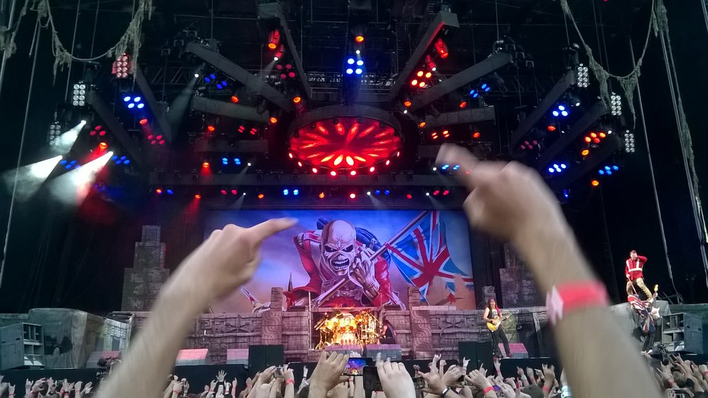 Iron Maiden - The Book Of Souls World Tour - 2016