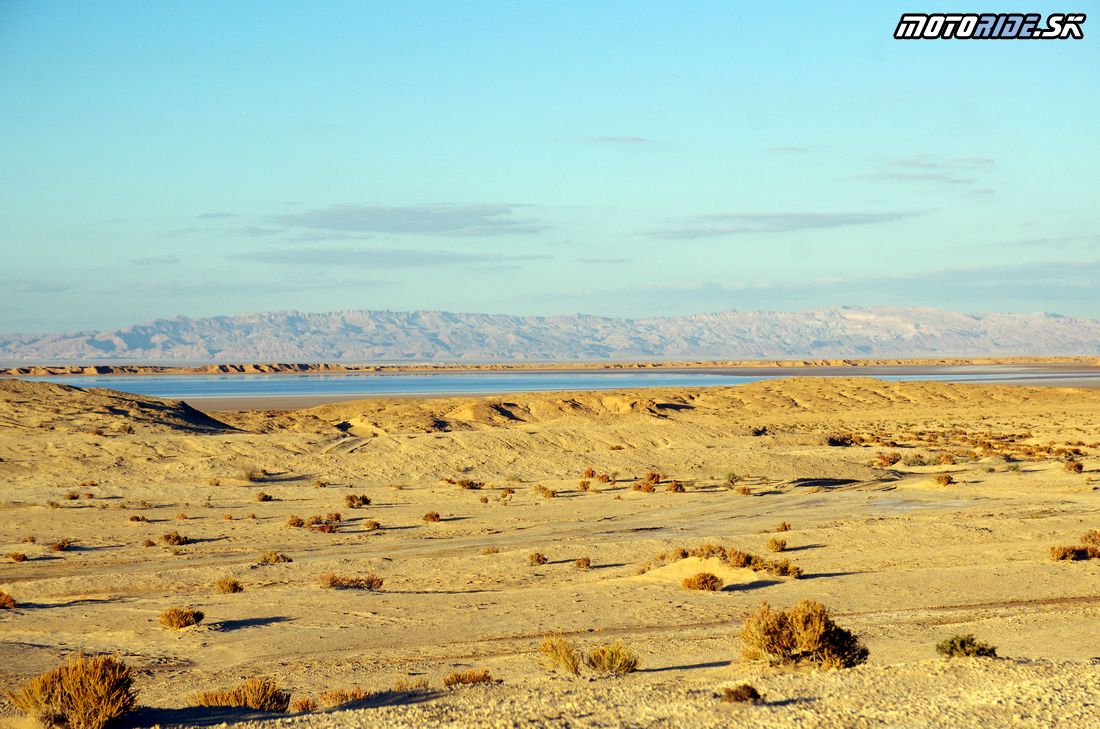 Soľné jazero Chott El Gharsa - Na Afrikách do Afriky - Tunisko