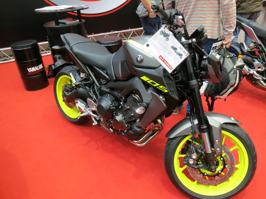 Yamaha MT-09 - Motocyklová výstava Motorrad Linz 2018
