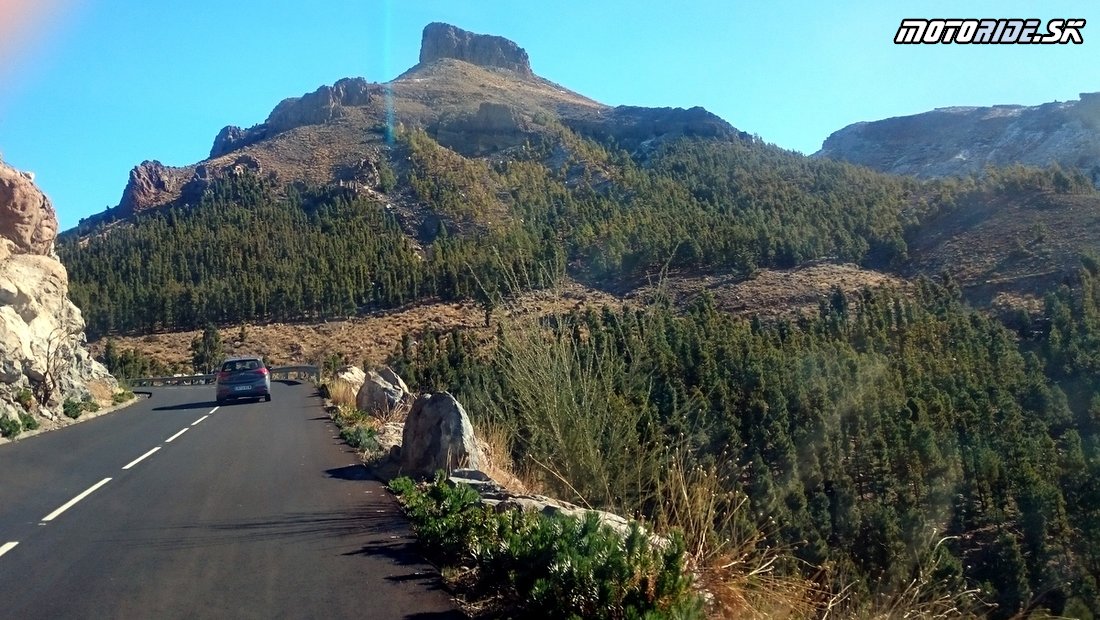 Zákrutová cesta TF-21 na Pico del Teide, Tenerife  - Bod záujmu