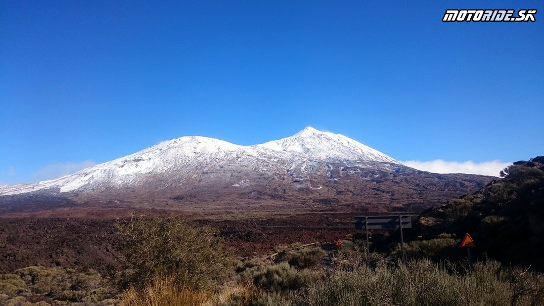 Vrchol Pico del Teide - Zákrutová cesta TF-21 na Pico del Teide, Tenerife  - Bod záujmu