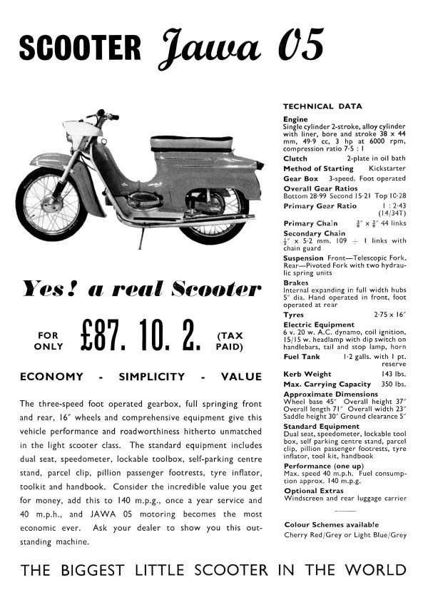 iné prevedenie anglického letáku z roku 1964 na Scooter 05
