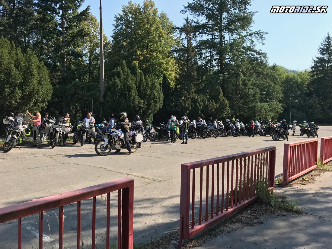Návšteva bane - 15. stretnutie motorideákov 2018
