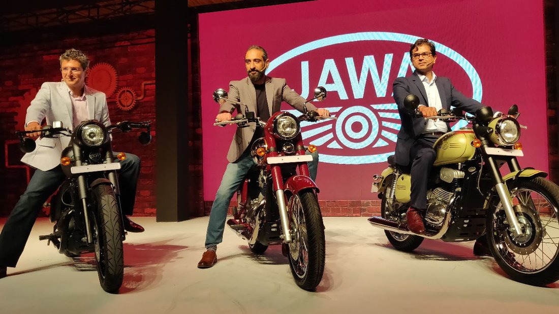  Mahindra  predstavila nové Jawy 2019 pre indický trh