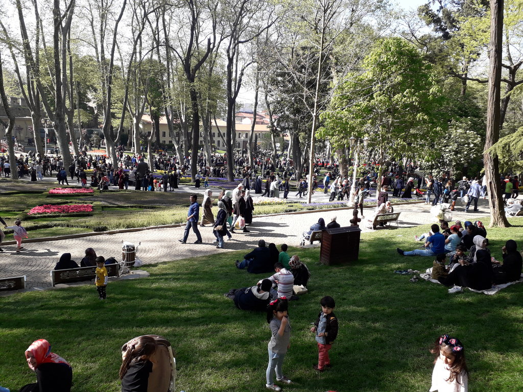 Istanbul sultánové záhrady
