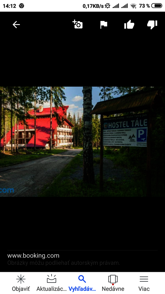 Hostel Tále, Slovensko - Bod záujmu