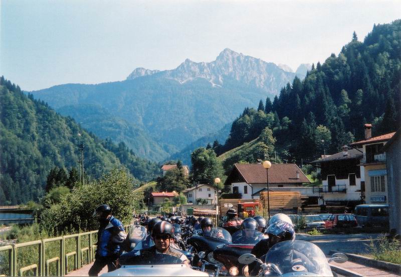 September 2003 - spoločná jazda - Talianske dolomity