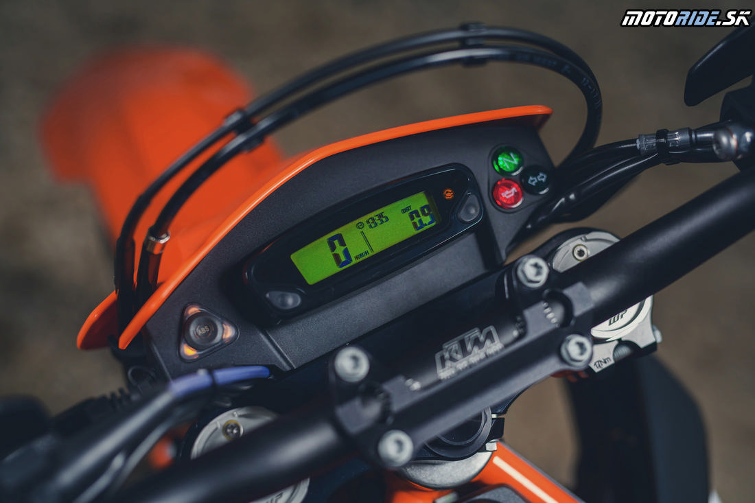 Minimalistická prístrojovka - KTM 690 Enduro R 2019