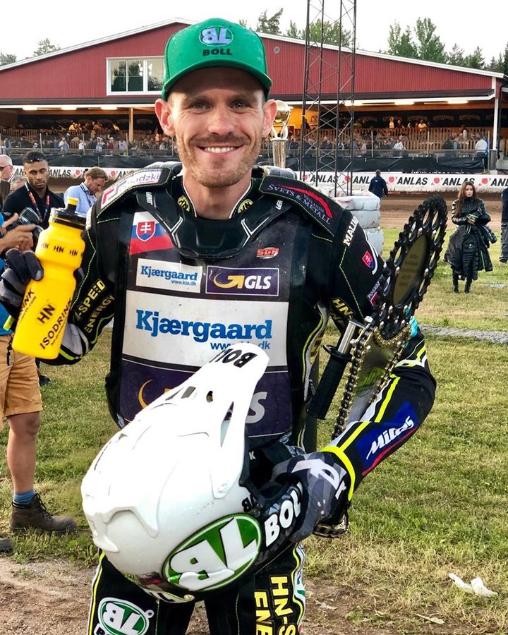 Martin Vaculík strieborný na speedway GP vo Švédsku 2019