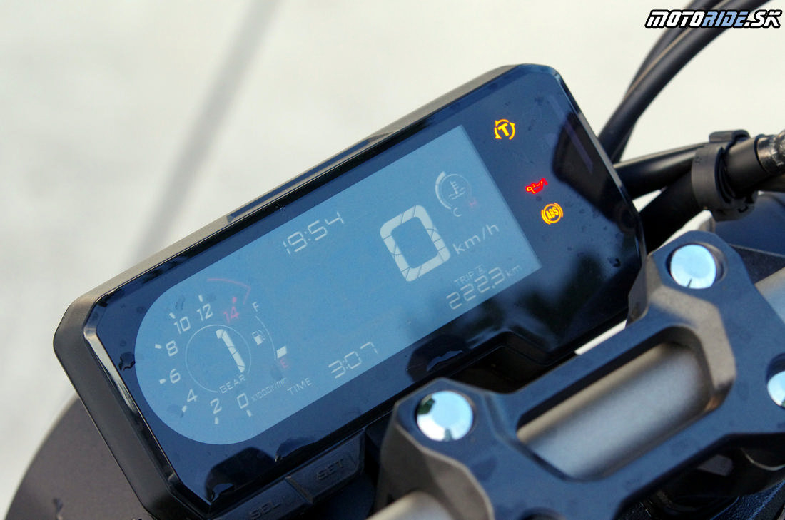 Inverzná prístrojovka - Honda CB650R 2019 - Neo Sport kafáč strednej triedy