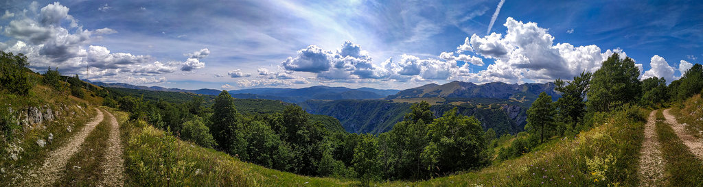 trasa ponad kaňon Piva, Čierna hora - Bod záujmu