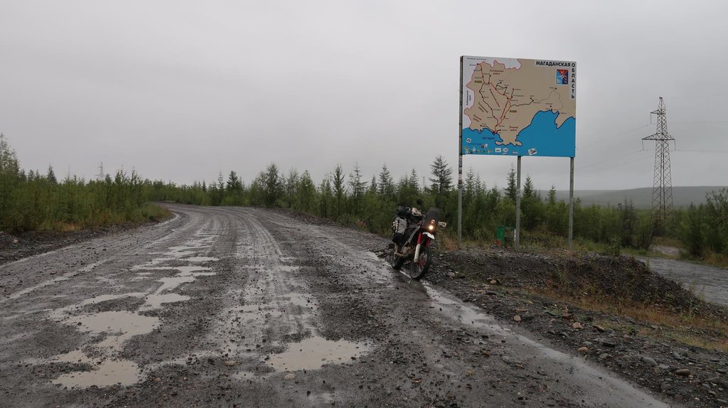 Hranica Magadanskej oblasti po druhý krát