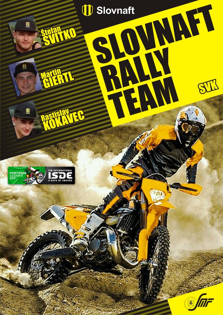 Slovnaft Rally Team 6days poster