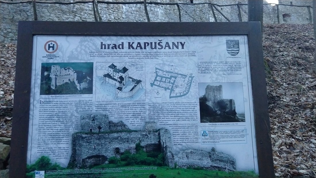 Kapušiansky hrad, Slovensko - Bod záujmu