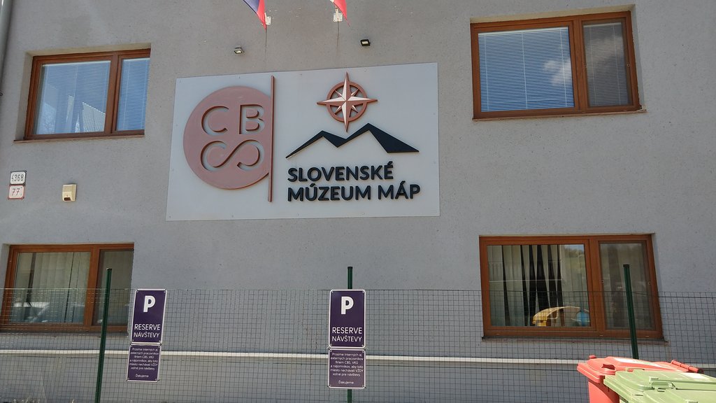 Slovenské múzeum máp, Kynceľová, Slovensko - Bod záujmu