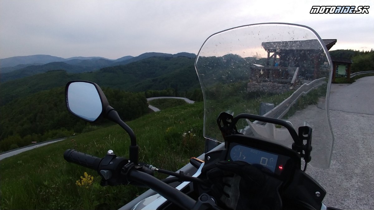Dobšinský kopec- Popod Kráľovú hoľu - Krížom-krážom po Slovensku na CB500X
