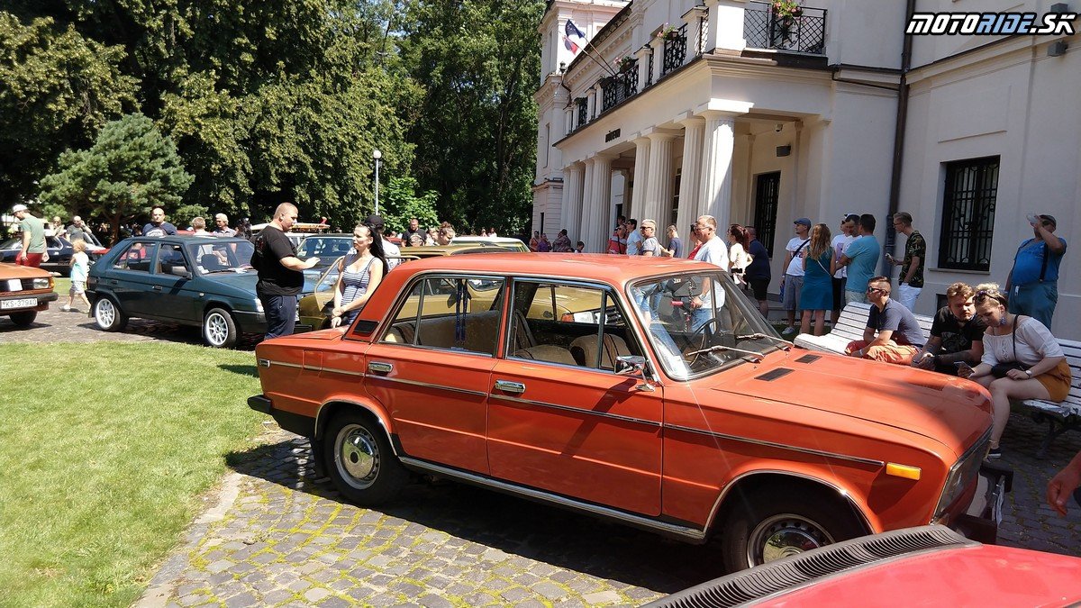 3. stretnutie historických vozidiel pod Slaneckým hradom 2020