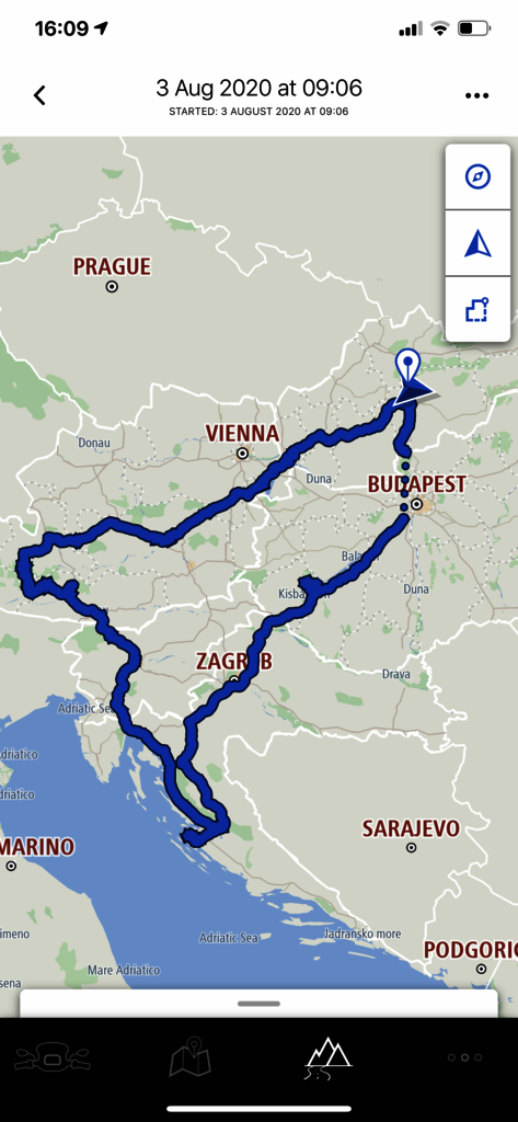 BMW R 1250 GS, Môj prvý mototrip – Maďarsko – Chorvátsko -  Slovinsko – Rakúsko  August 2020