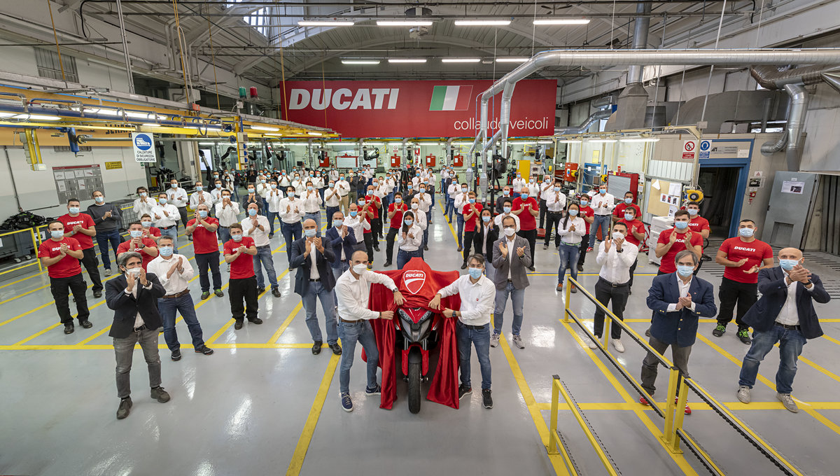 DUCATI Multistrada V4 vývojový team - Ducati Multistrada V4 2021