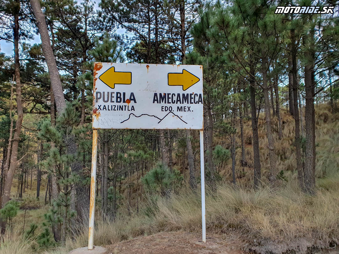 Popocatépetl a cesta do Puebly - Naživo: Mexiko 2020