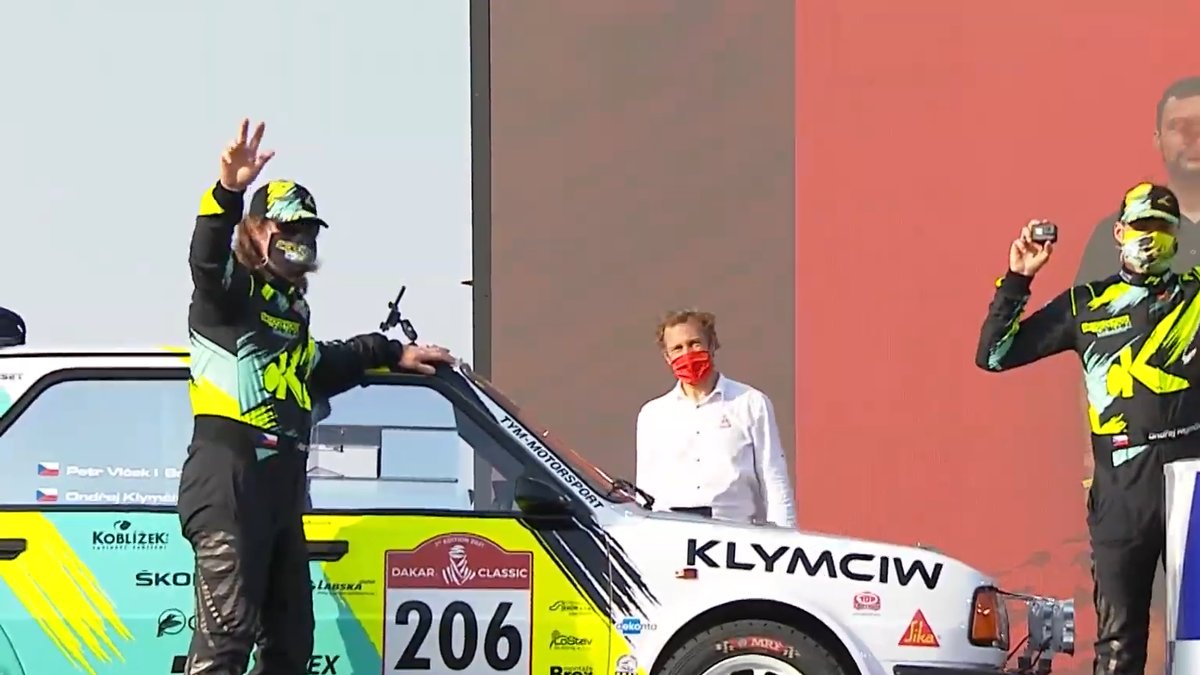 Ondrej Klymciw a Škoda v kategórii Dakar Classics - Škodovkou na Dakar