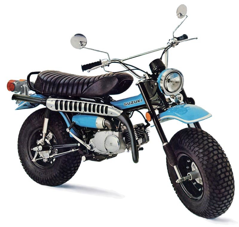 1972 Suzuki RV90 z prava