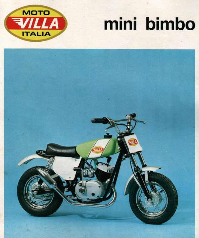 1971 mini detská VILLA BIMBO cross