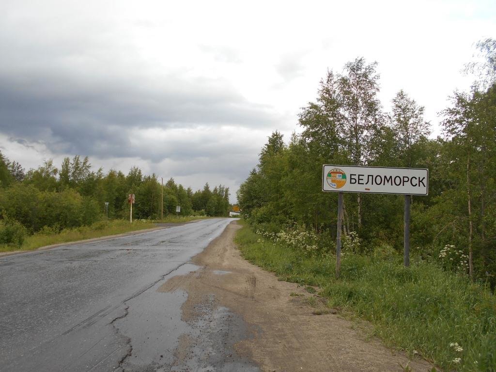 cestou do Belomorska