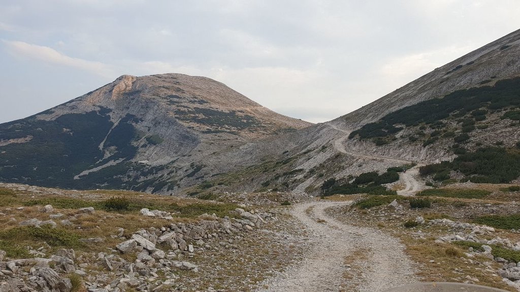 Cesta na Solunsku Glavu, Macedónsko 5 - pohľad na vrchol