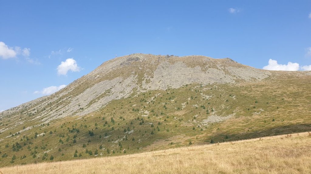 Cesta na Pelister, Macedónsko 4 - pohľad na vrchol