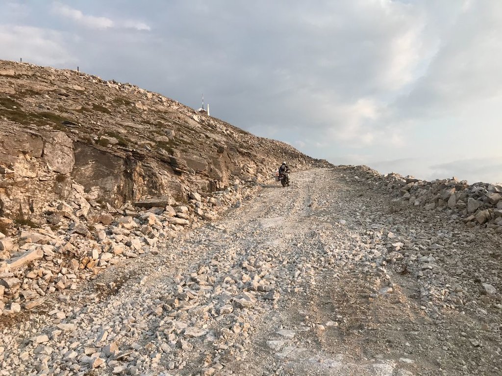 Cesta na Solunsku Glavu, Macedónsko 9 - tesne pod vrcholom