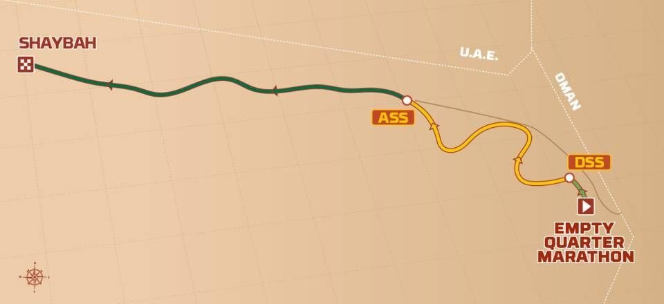 Dakar 2023 - 12. etapa - EMPTY QUARTER MARATHON > SHAYBAH