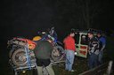 Jesenná XL Rally 2008 - večer, motorky naložené