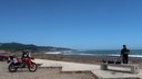 Čierna pláž v Čile