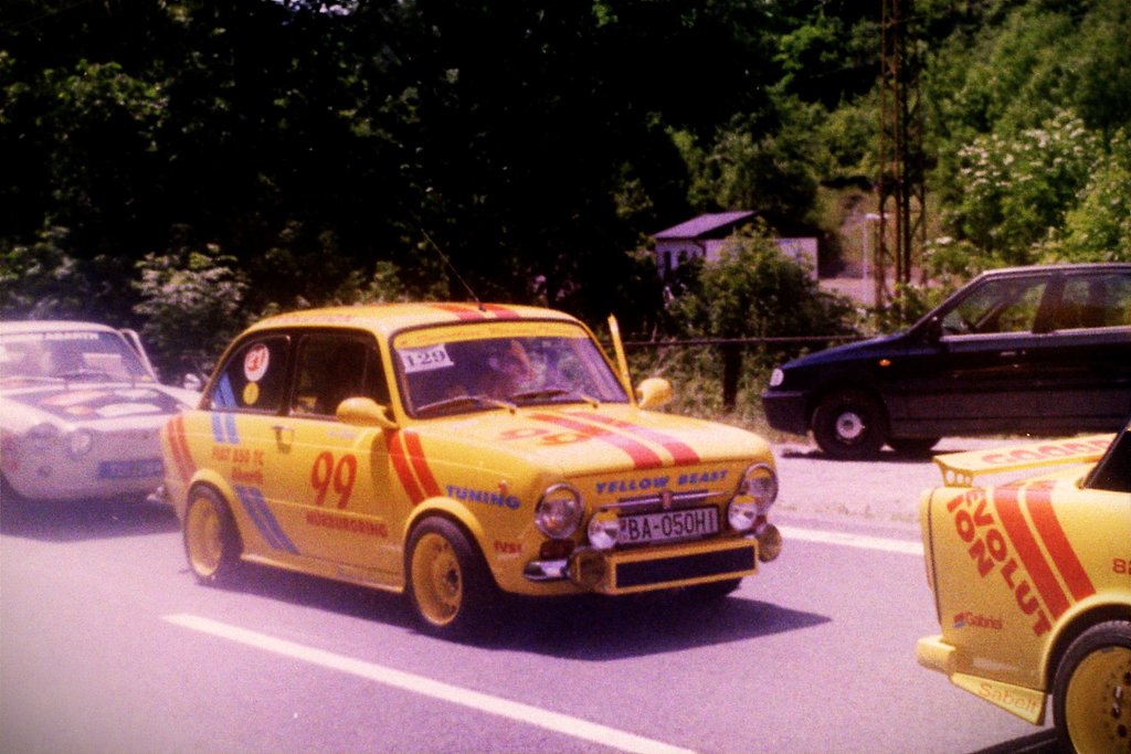 pretekový Fiat 850