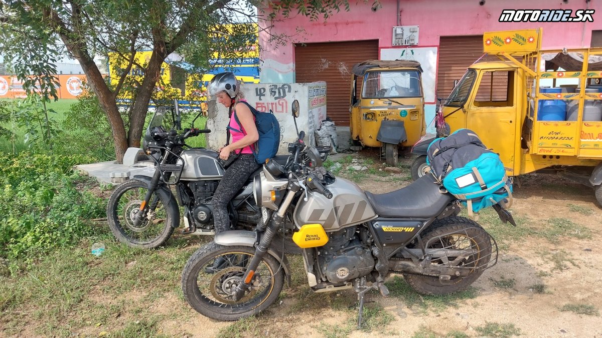 Dnes jazda do Tirupaty od mora do hôr - Naživo: S Awiom do Indie 2024 - Royal Enfield trip