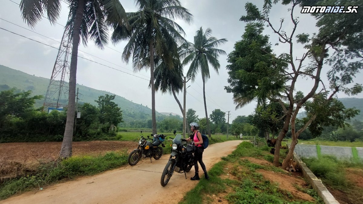 Návrat do Chennai, kopce, vidiek, trochu offroadu a návšteva farmy - Naživo: S Awiom do Indie 2024 - Royal Enfield trip